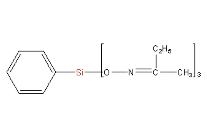 Feniltris(metiletilcetoxima)silano (POS)